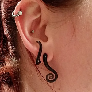 Mini Drop Spiral Curls (Squid Ink) Customer Photo